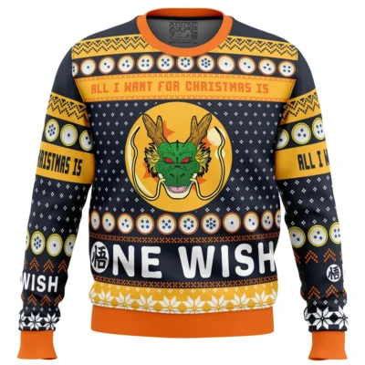 A Very Shenron Dragon Ball Z Ugly Christmas Sweater