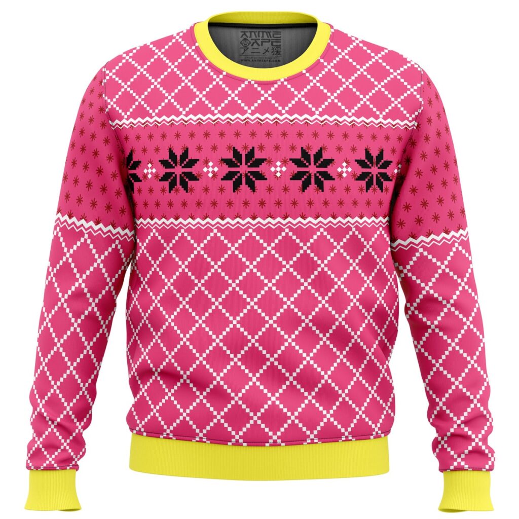 Vegeta Pink Badman Dragon Ball Z Ugly Christmas Sweater - Image 2