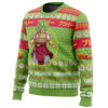 Christmas Broly Dragon Ball Z men sweatshirt SIDE FRONT mockup - Dragon Ball EU Store