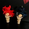Dragon Ball Super Saiyan God Goku Figure Replaceable Head Son Goku Action Figures 32Cm PVC Collection 5 - Dragon Ball EU Store