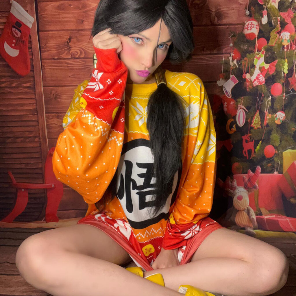 Dragon Ball Z Goku Christmas Ugly Christmas Sweater - Image 3