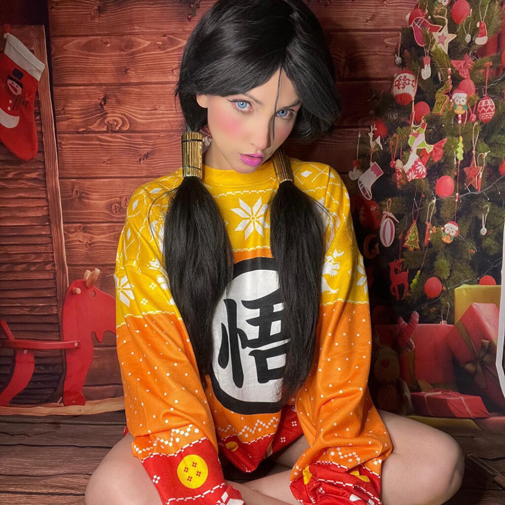 Dragon Ball Z Goku Christmas Ugly Christmas Sweater - Image 2