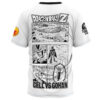 Gohan Super Saiyan DBZ T Shirt BACK Mockup - Dragon Ball EU Store