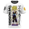 Gohan Super Saiyan DBZ T Shirt FRONT Mockup - Dragon Ball EU Store