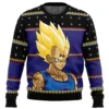 Majin Vegeta DBZ Ugly Christmas Sweater FRONT mockup - Dragon Ball EU Store