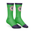 Piccolo Dragon Ball Z Socks SIDE mockup - Dragon Ball EU Store