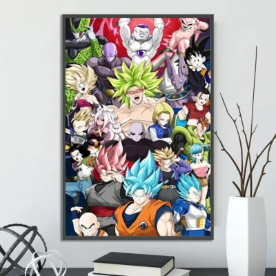 Hot Hot Dragon Ball Wall Art