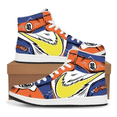 Hot Dragon Ball Anime Goku AJ1 Sneakers