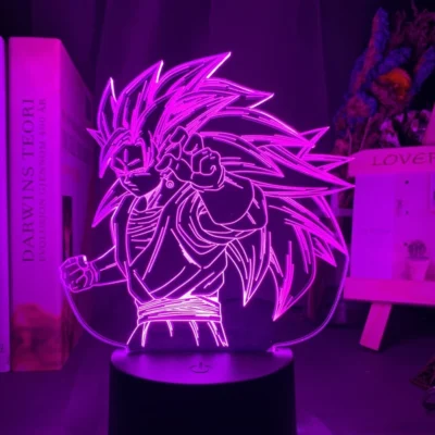 Cool 3D Lamp LED  USB charging Dragon Ball