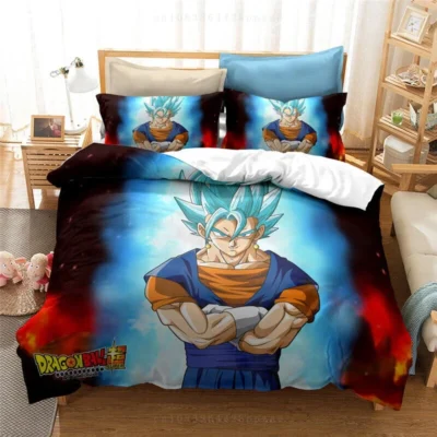 Fire Duvet Cover Dragon Ball 3D Bedding Set