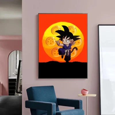 Gonzu Dragon Ball Z Canvas Art Wall