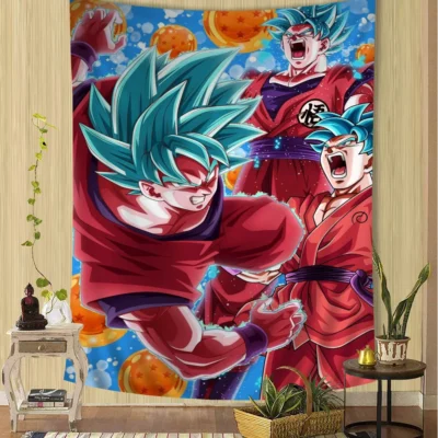 New Seven Balls And Dragons Tapestry
