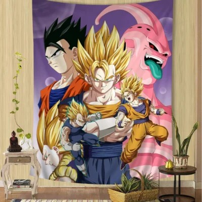 Hot Item Seven Balls And Dragons Tapestry