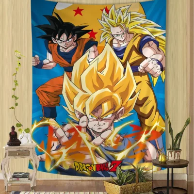 Normally Seven Balls And Dragons Tapestry