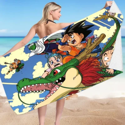 Must Try Dragon Ball Z Beach Towel