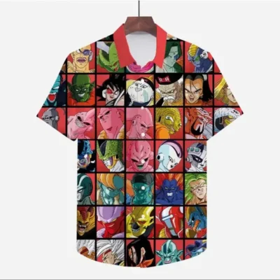 High Quality Dragon Ball Hawaiian Shirt