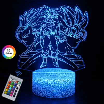 Hot Design 3D Lamp LED  USB charging Dragon Ball