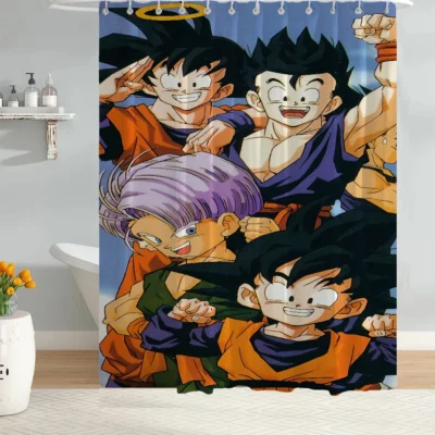 New Shower Curtain Tentacles Dragon Ball