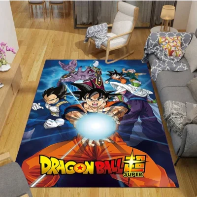 New Hot Dragon Ball Cartoon Anime Rug