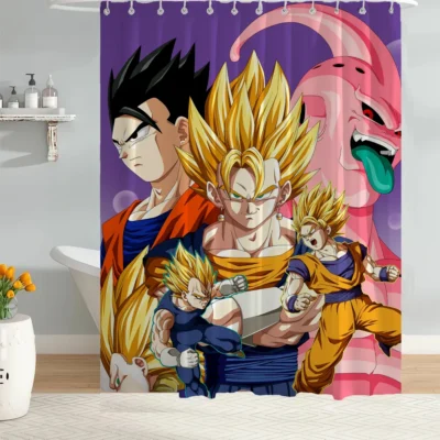 Shower Curtain Tentacles Dragon Ball
