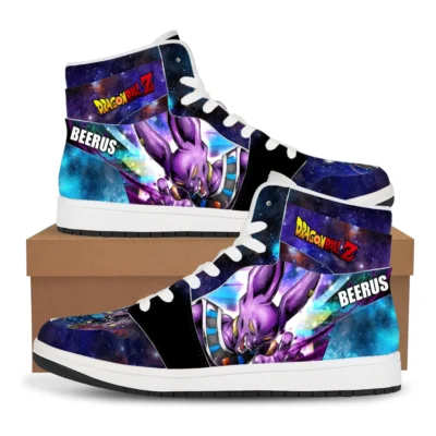 Beerus Dragon Ball Anime Goku AJ1 Sneakers
