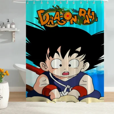 New Collection Shower Curtain Tentacles Dragon Ball
