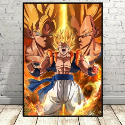 Must Try Dragon Ball Goku On Canvas Print Wall Art