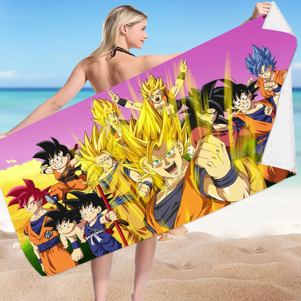 New Version Dragon Ball Z Beach Towel