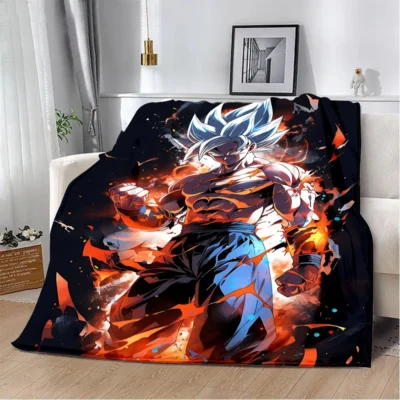 Vissually Dragon Ball Blanket