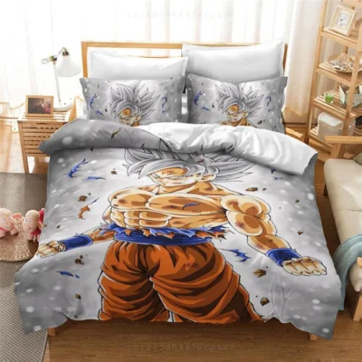 Ash Duvet Cover Dragon Ball 3D Bedding Set