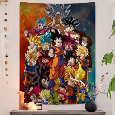 New D-Dragons Balls Tapestry