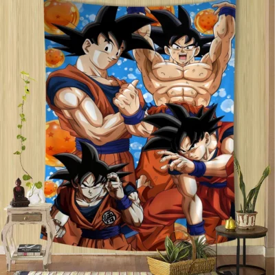 New Item Seven Balls And Dragons Tapestry