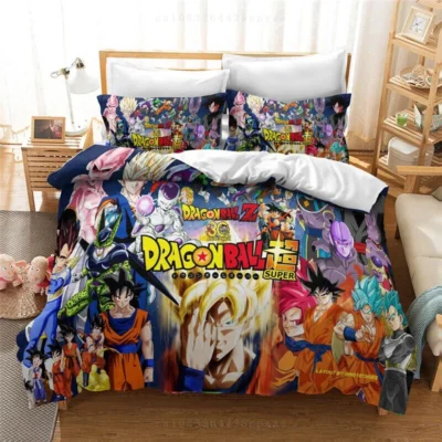 New Collcetion Duvet Cover Dragon Ball 3D Bedding Set