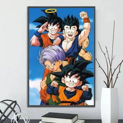 High Quality Dragon Ball Wall Art