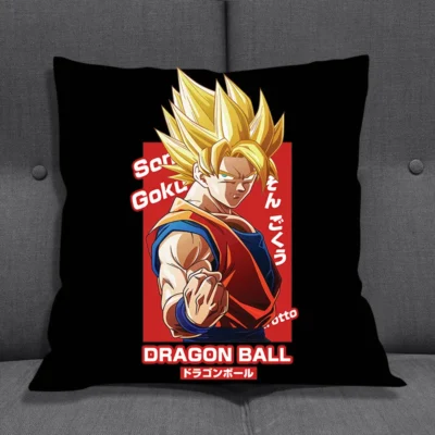 Basiclly Dragon Ball Throw Pillow