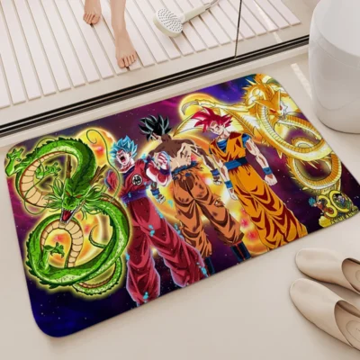 New Dragon Balls Bath Mat