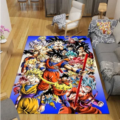 Cool Dragon Ball Rug For Home