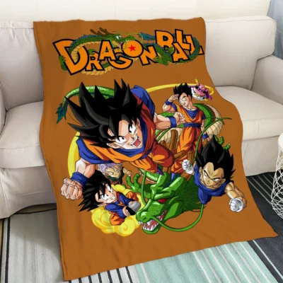 Dragon Ball Nap Knee Sofa Blanket