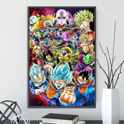 New Collection Dragon Ball Wall Art