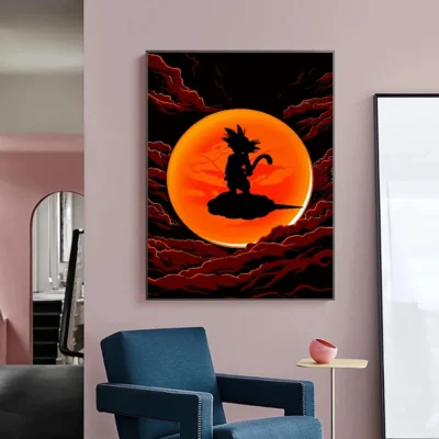 Must Try Dragon Ball Z Canvas Art Wall