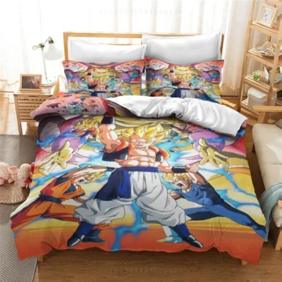 High Quality Duvet Cover Dragon Ball 3D Bedding Set
