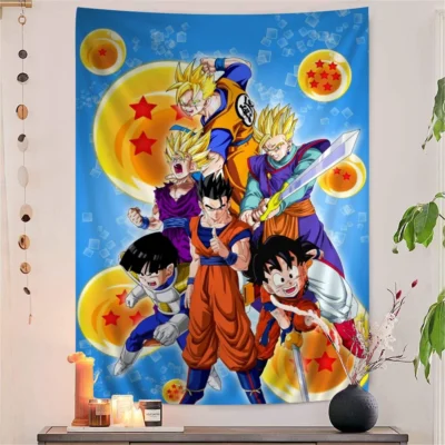 D-Dragons Balls Tapestry