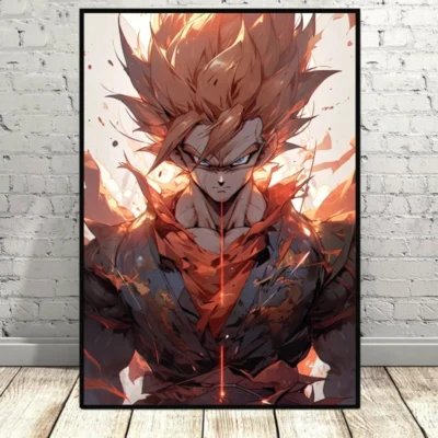 Should Have Dragon Ball Goku On Canvas Print Wall Art