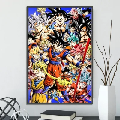 Top Trending Dragon Ball Wall Art
