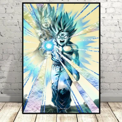 New CollectionDragon Ball Goku On Canvas Print Wall Art