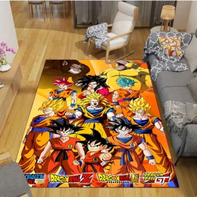 Hot New Dragon Ball Cartoon Anime Rug