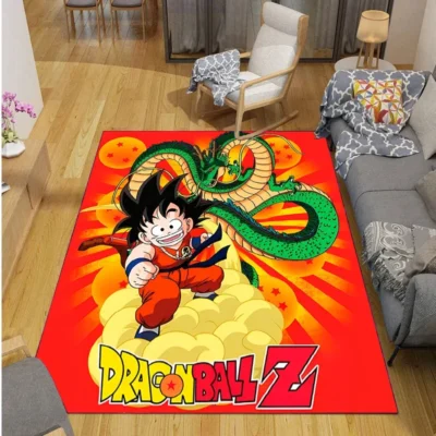 Hot Dragon Ball Cartoon Anime Rug