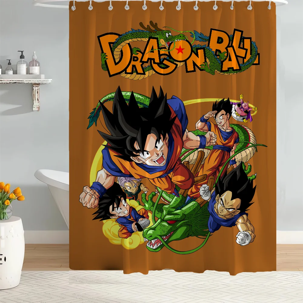 New Design Shower Curtain Tentacles Dragon Ball
