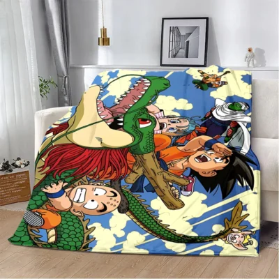 Bassic Dragon Ball Blanket