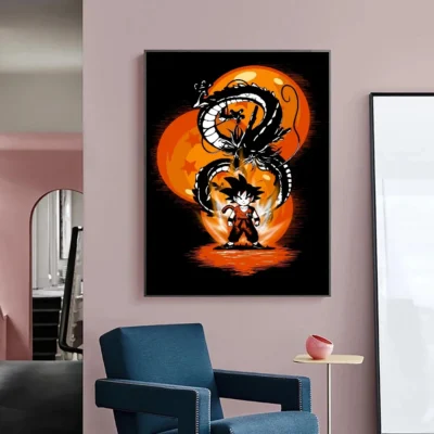 Hot Dragon Ball Z Canvas Art Wall